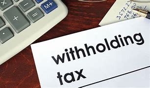 withholding tax
